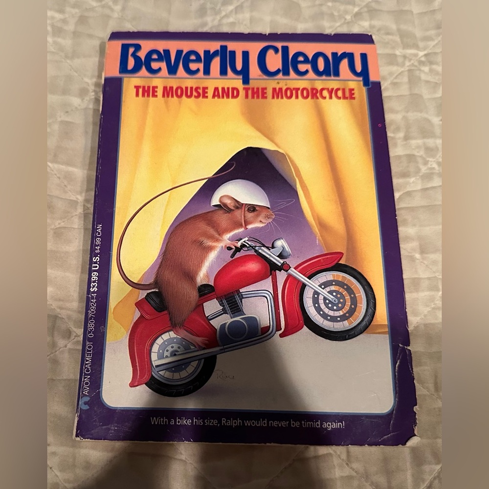 Beverly Cleary The Mouse and the Motorcycle Book